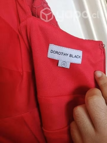 Vestido rojo talla 46