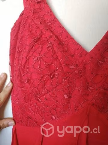 Vestido rojo talla 46