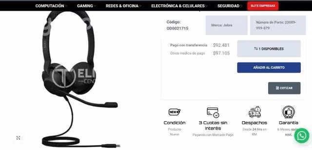 Audifonos con micrófono