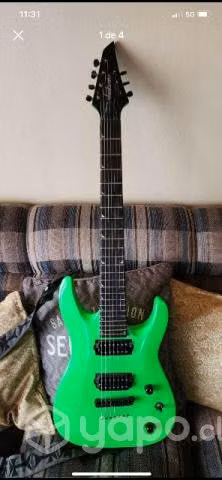Guitarra jackson 7 cuerdas
