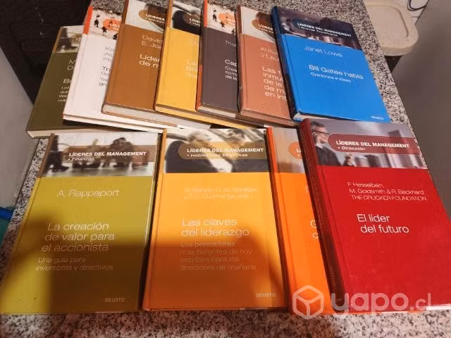 Colección libros de negocios