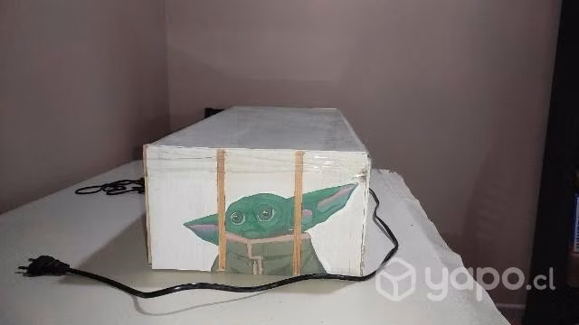 Mesa de luz serigrafía artesanal - Imagen 3