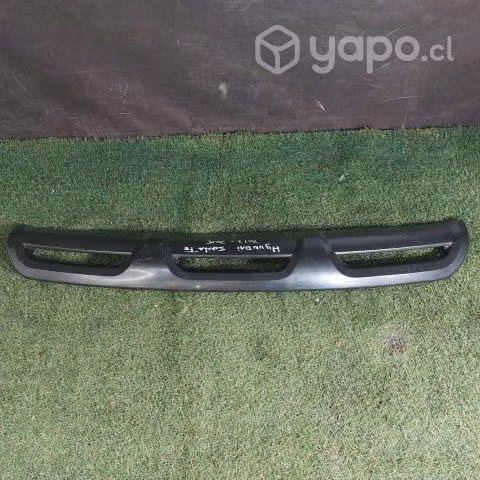 Moldura de parachoque inferior delantero hyundai s