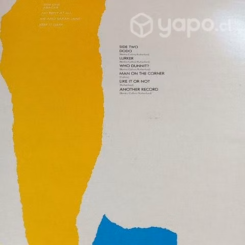 Discos vinilos genesis abacab