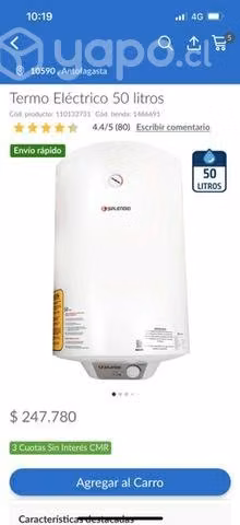 Termo eléctrico 50 LT - Imagen 4