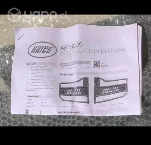 Puertas de tubo aluminio Wrangler jk - Imagen 3