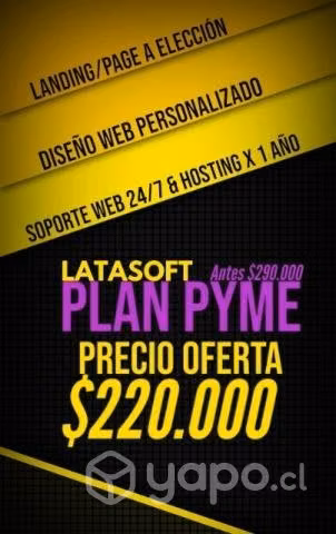 Páginas Web y Landing 24hrs operativa