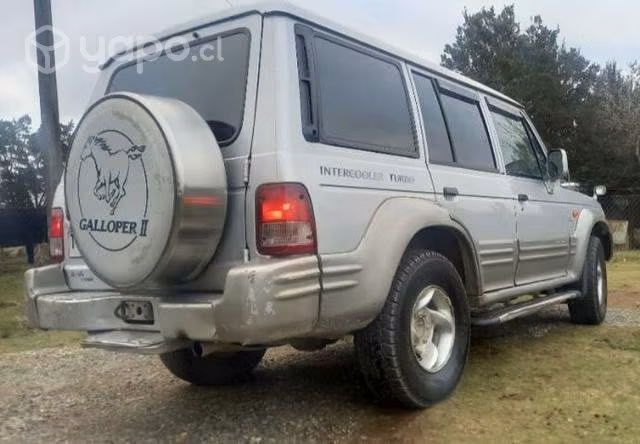Hyundai galloper año 2000 4x4 diesel