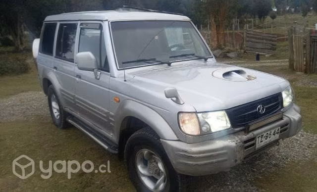 Hyundai galloper año 2000 4x4 diesel
