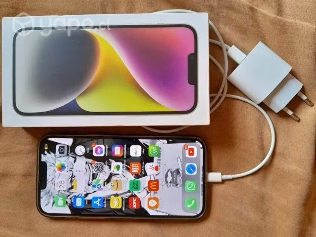 IPhone 14 plus 128gb batería 100% + audífonos