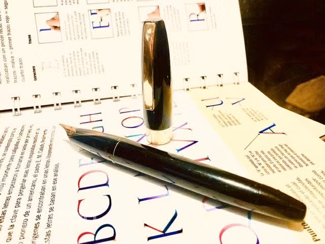 Pluma estilográfica Sheaffer PFM III 14 KT 1950