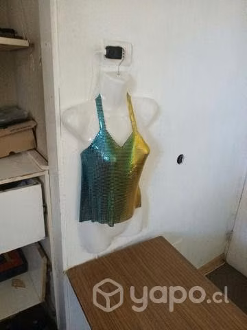 Peto de lentejuelas