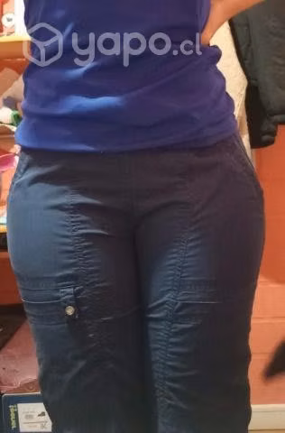 Pantalón de enfermería azul