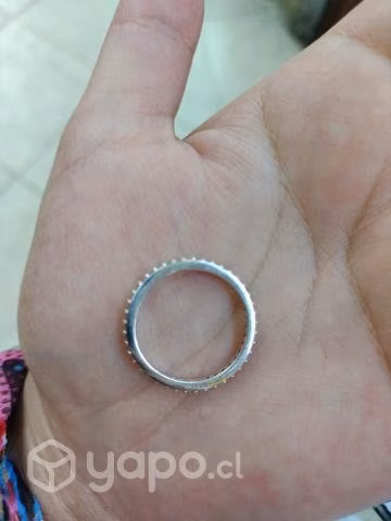 Anillo de plata Numero 19