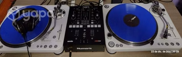 Tornamesas Reloop con Mixer Numark Scratch - Imagen 4