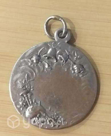 Medalla angel de la guarda E'tienne Exbrayat - Imagen 2
