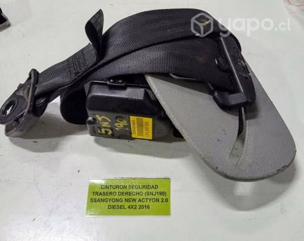 Cinturon Seguridad Trasero Derecho (SNJ190) Ssangy