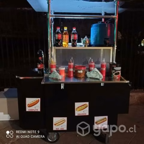 Carro completero, hamburguesas, etc