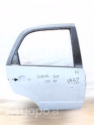 Puerta trasera rh suzuki sx