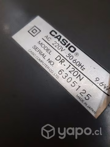 Calculadora Casio vintage