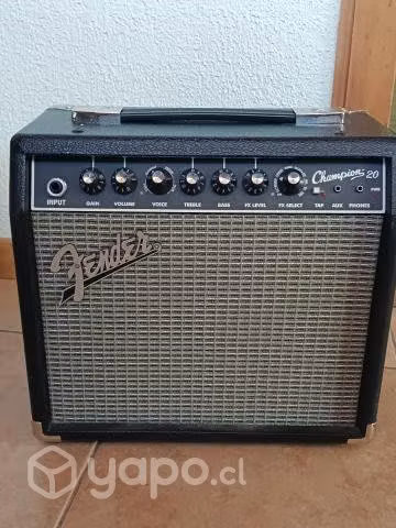 Amplificador Fender champion de 20 w