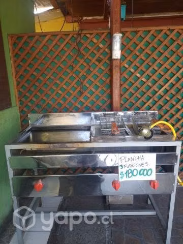 Plancha freidora