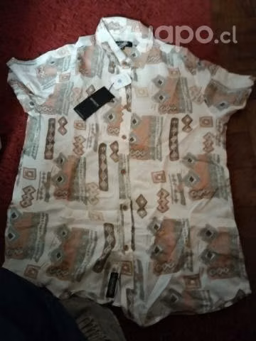 Camisa de verano, guayabera nueva