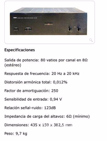 Power Yamaha MX-460 - Imagen 5