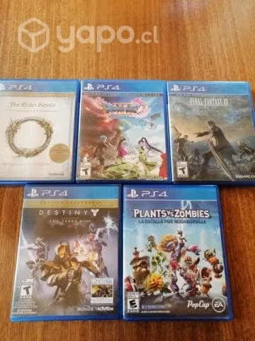 PS4 Pro + 2 Controles + Juegos físicos