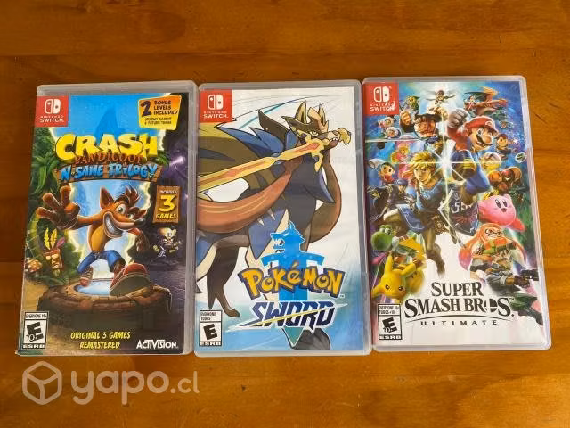 Nintendo Switch con control alambrico y 3 juegos - Imagen 4