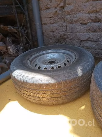 Llanta con neumatico 245 75 16 para repuesto 6 per