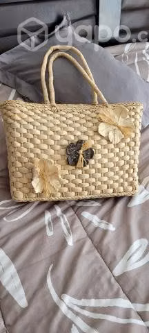 Bolso o cartera de paja
