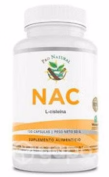 NAC L-Cisteína 100 capsulas