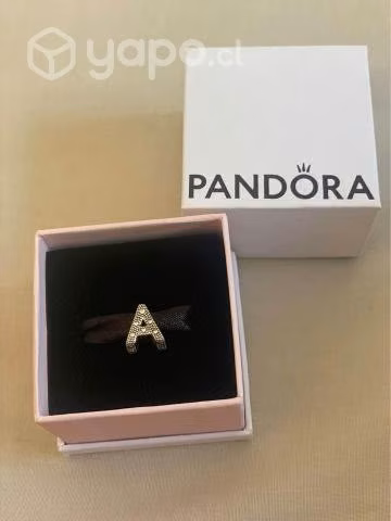 Charm Pandora Original letra A
