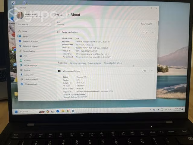 Lenovo Thinkpad X1 Carbon