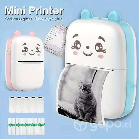 Mini impresora termica portatil inalambrica