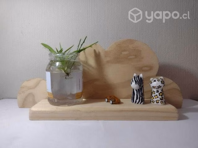 Repisa Nube de madera - Imagen 2