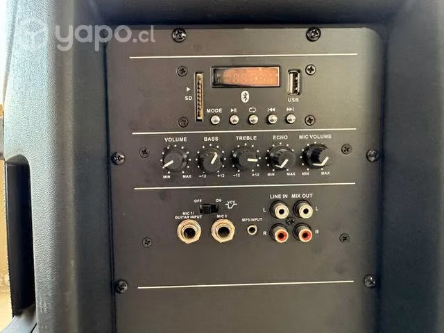 Parlante caja activa Aurax 15 pulgadas