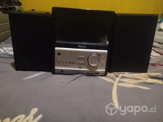 Equipo de sonido con pantalla