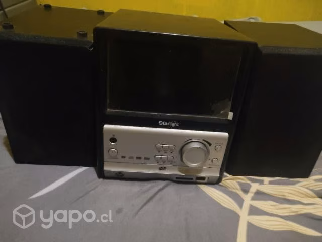 Equipo de sonido con pantalla