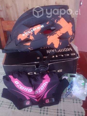 Casco eclipse y guantes ozono - Imagen 2