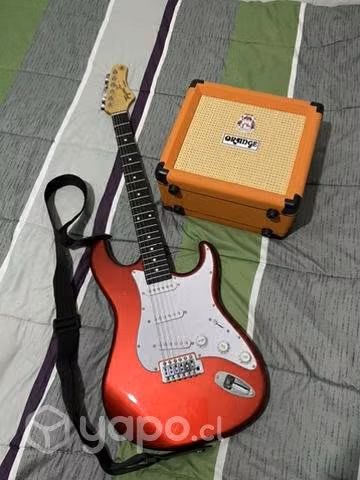 Guitarra tagima tg500 stratocaster + amplificador