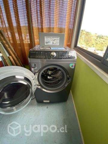 Lavadora-secadora de ropa daewoo dwc-ps1512x - Imagen 2