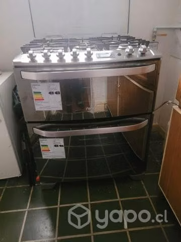 Cocina Fensa 5 platos 76 DXT gas/eléctrica