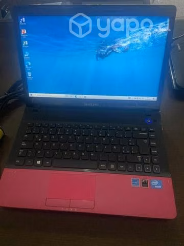 Notebook Samsung rosa 4gb/500gb