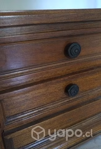Cama 1.5 plaza con Velador