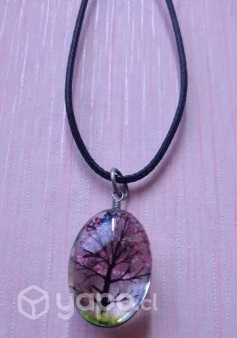 Colgante vidrio árbol de la vida - Imagen 2