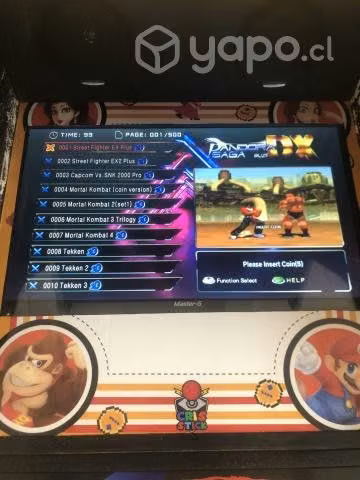 Arcade clásica con pandora DX