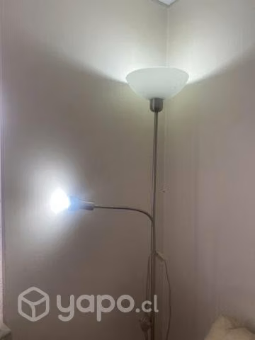 Lampara de pie doble foco direccional