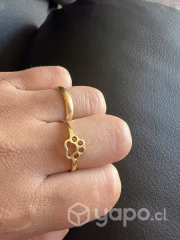 Anillo de oro 18 k